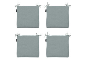 Madison -  Zitkussen Silver canvas eco+ - Ca. 40x40 cm - Set van 4