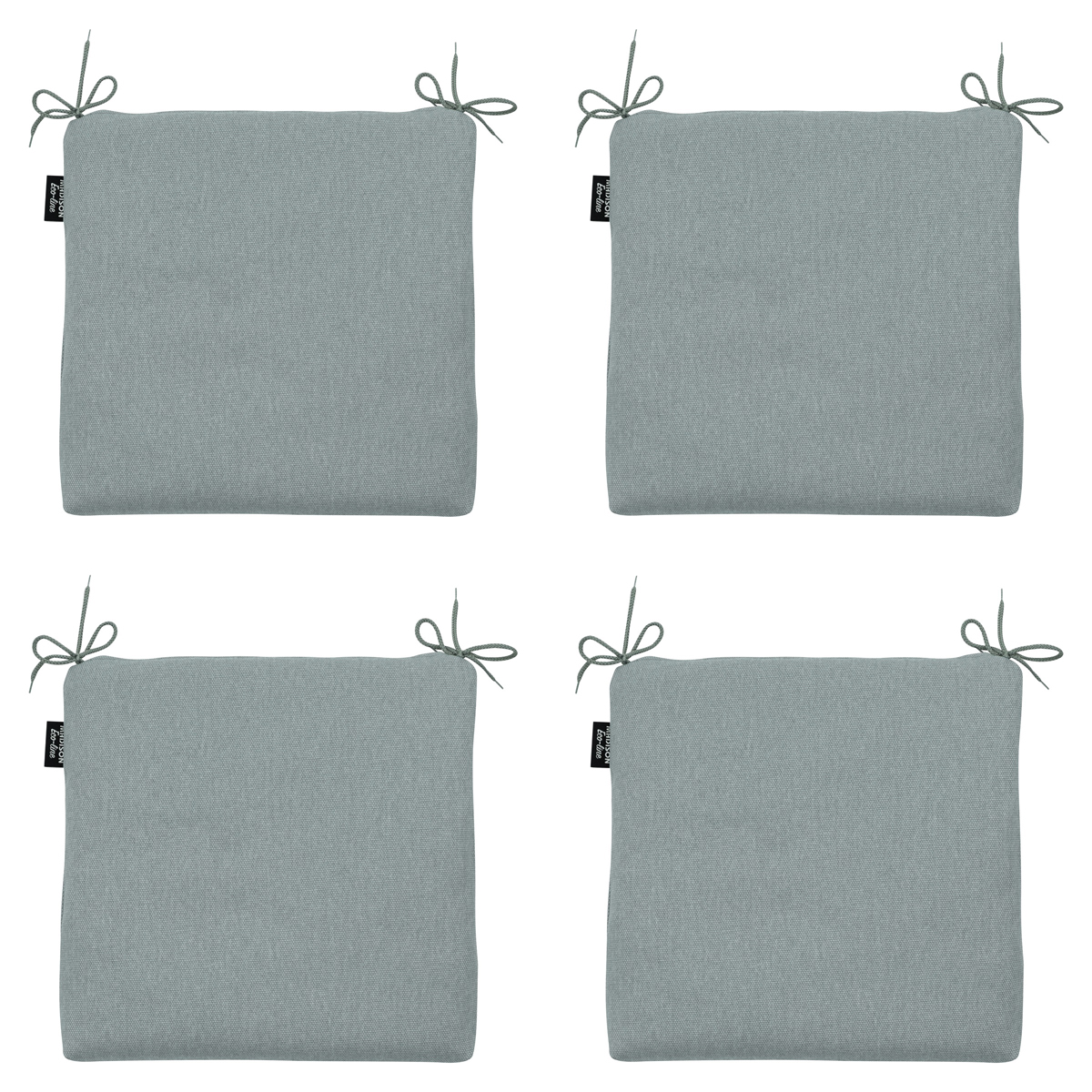 Madison -  Zitkussen Silver canvas eco+ - Ca. 40x40 cm - Set van 4