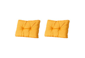 Madison -  Florance Rugkussen Panama golden glow - Ca. 43x73 cm - Set van 2