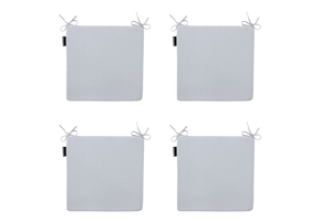 Madison -  Zitkussen Panama light grey - Ca. 40x40 cm - Set van 4