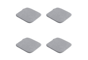 Madison -  Zitkussen Panama light grey - Ca. 40x40 cm - Set van 4