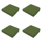 Madison -  Zitkussen Moss green canvas eco+ - Ca. 40x40 cm - Set van 4