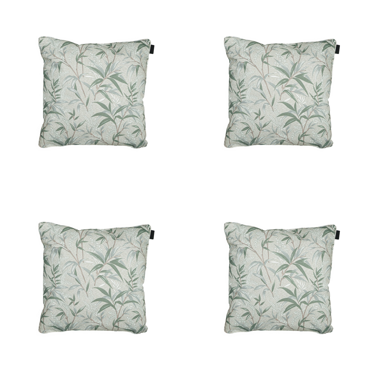 Madison -  Sierkussen Palma natural - Ca. 50x50 cm - Set van 4