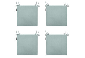 Madison -  Zitkussen Napels azure - Ca. 40x40 cm - Set van 4