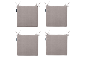 Madison -  Zitkussen Panama taupe - Ca. 40x40 cm - Set van 4