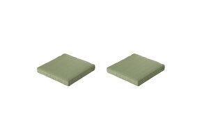 Madison -  Lounge Zitkussen Basic green - Ca. 60x60 cm - Set van 2