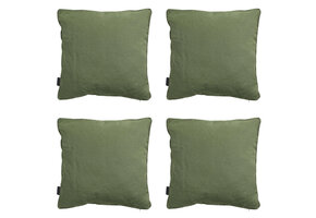 Madison -  Sierkussen Panama green - Ca. 45x45 cm - Set van 4