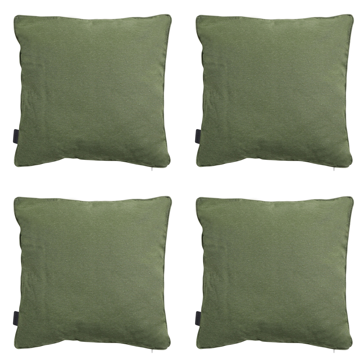 Madison -  Sierkussen Panama green - Ca. 45x45 cm - Set van 4