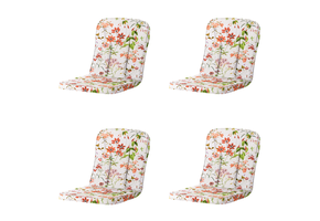 Madison -  Tuinkussen Classic/Bora/Antigua Hermitage Milly natural - Ca. 94x48 cm - Set van 4