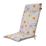 Madison -  Tuinstoelkussen Hoge Rug Florina purple - Ca. 120x50 cm - Set van 4