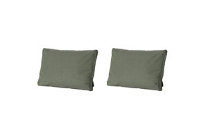 Madison -  Lounge Profi-Line Manchester green - Ca. 43x73 cm - Set van 2
