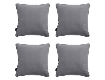 Madison -  Sierkussen Panama grey - Ca. 60x60 cm - Set van 4
