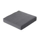 Madison -  Lounge Profi-Line Zitkussen Manchester grey - Ca. 73x73 cm - Set van 2