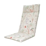 Madison -  Tuinstoelkussen Hoge Rug Donna natural canvas eco+ - Ca. 120x50 cm - Set van 4