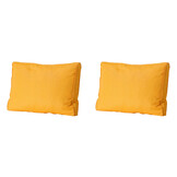 Madison -  Lounge Rugkussen Panama golden glow - Ca. 40x60 cm - Set van 2