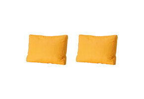 Madison -  Lounge Rugkussen Panama golden glow - Ca. 40x60 cm - Set van 2