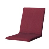 Madison -  Stapelstoelkussen Panama bordeaux - Ca. 97x49 cm - Set van 4