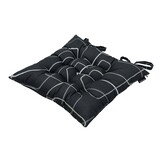 Madison -  Zitkussen Toscane Joah grey - Ca. 46x46 cm - Set van 4