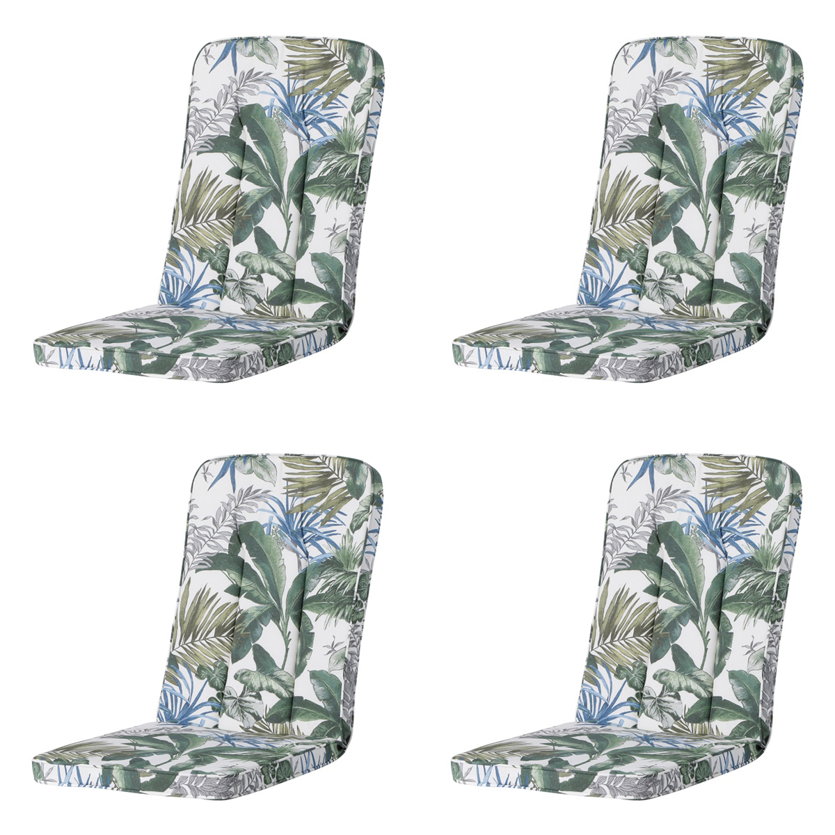 Madison -  Tuinkussen Exelsior/primero/Balero  Bliss blue - Ca. 110x48 cm - Set van 4