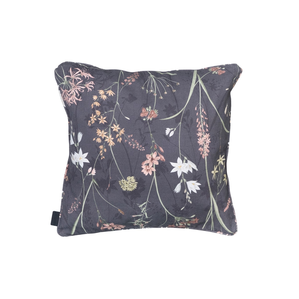 Madison - Sierkussen Donna grey canvas eco+ - Ca. 50x50 cm - Set van 4