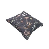 Madison -  Sierkussen Donna grey canvas eco+ - Ca. 50x50 cm - Set van 4