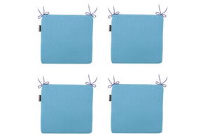 Madison -  Zitkussen Panama aqua - Ca. 40x40 cm - Set van 4