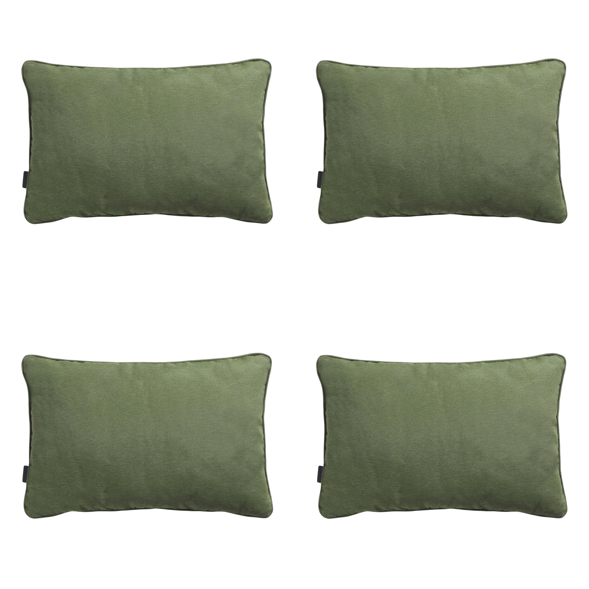 Madison -  Sierkussen Panama green - Ca. 40x60 cm - Set van 4