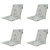 Madison -  Stapelstoelkussen Palma natural - Ca. 97x49 cm - Set van 4