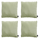 Madison -  Sierkussen Panama sage - Ca. 60x60 cm - Set van 4