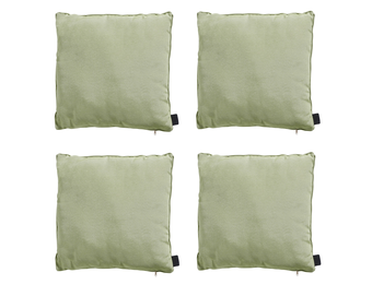 Madison -  Sierkussen Panama sage - Ca. 60x60 cm - Set van 4
