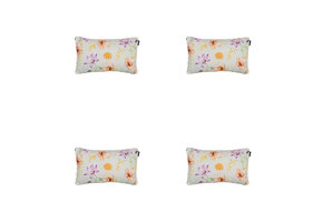 Madison -  Sierkussen Florina purple - Ca. 30x50 cm - Set van 4