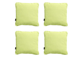 Madison -  Sierkussen Panama lime - Ca. 45x45 cm - Set van 4