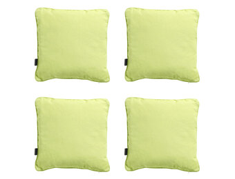 Madison -  Sierkussen Panama lime - Ca. 45x45 cm - Set van 4
