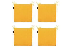 Madison -  Zitkussen Panama golden glow - Ca. 40x40 cm - Set van 4