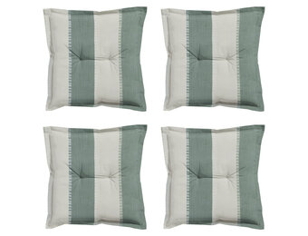 Madison -  Zitkussen Banda kaki - Ca. 50x50 cm - Set van 4