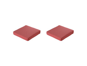 Madison -  Lounge Profi-Line Zitkussen Manchester red - Ca. 60x60 cm - Set van 2