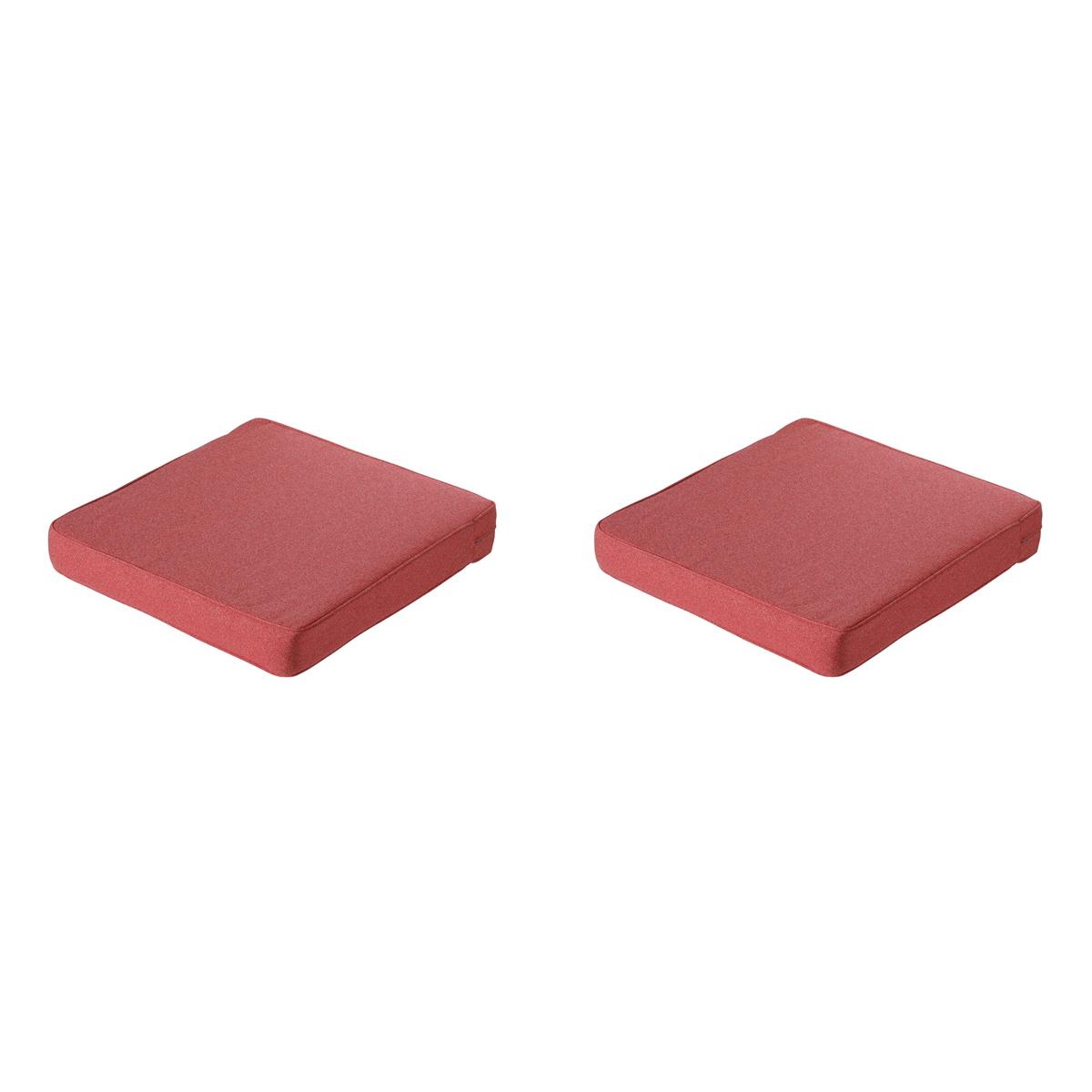 Madison -  Lounge Profi-Line Zitkussen Manchester red - Ca. 60x60 cm - Set van 2