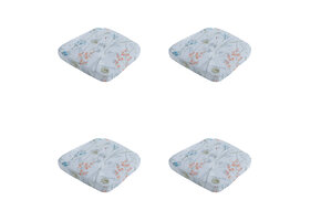 Madison -  Zitkussen Wicker Donna azure canvas eco+ - Ca. 48x48 cm - Set van 4