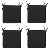 Madison -  Zitkussen Panama black - Ca. 40x40 cm - Set van 4