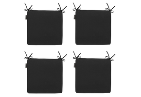Madison -  Zitkussen Panama black - Ca. 40x40 cm - Set van 4