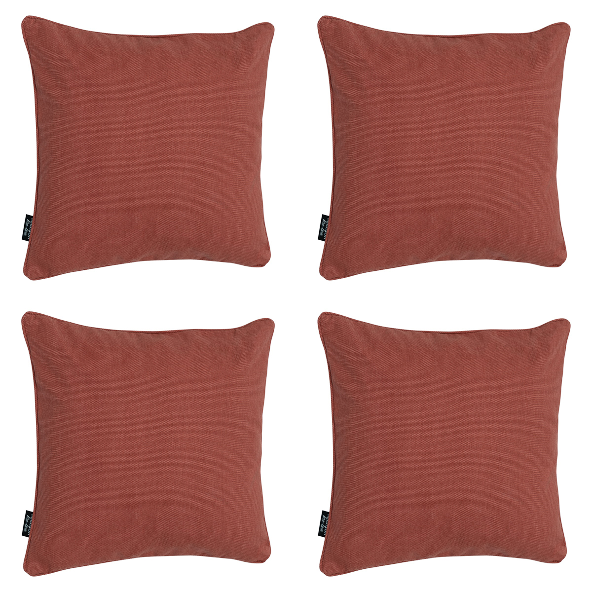 Madison -  Sierkussen Terra canvas eco+ - Ca. 50x50 cm - Set van 4