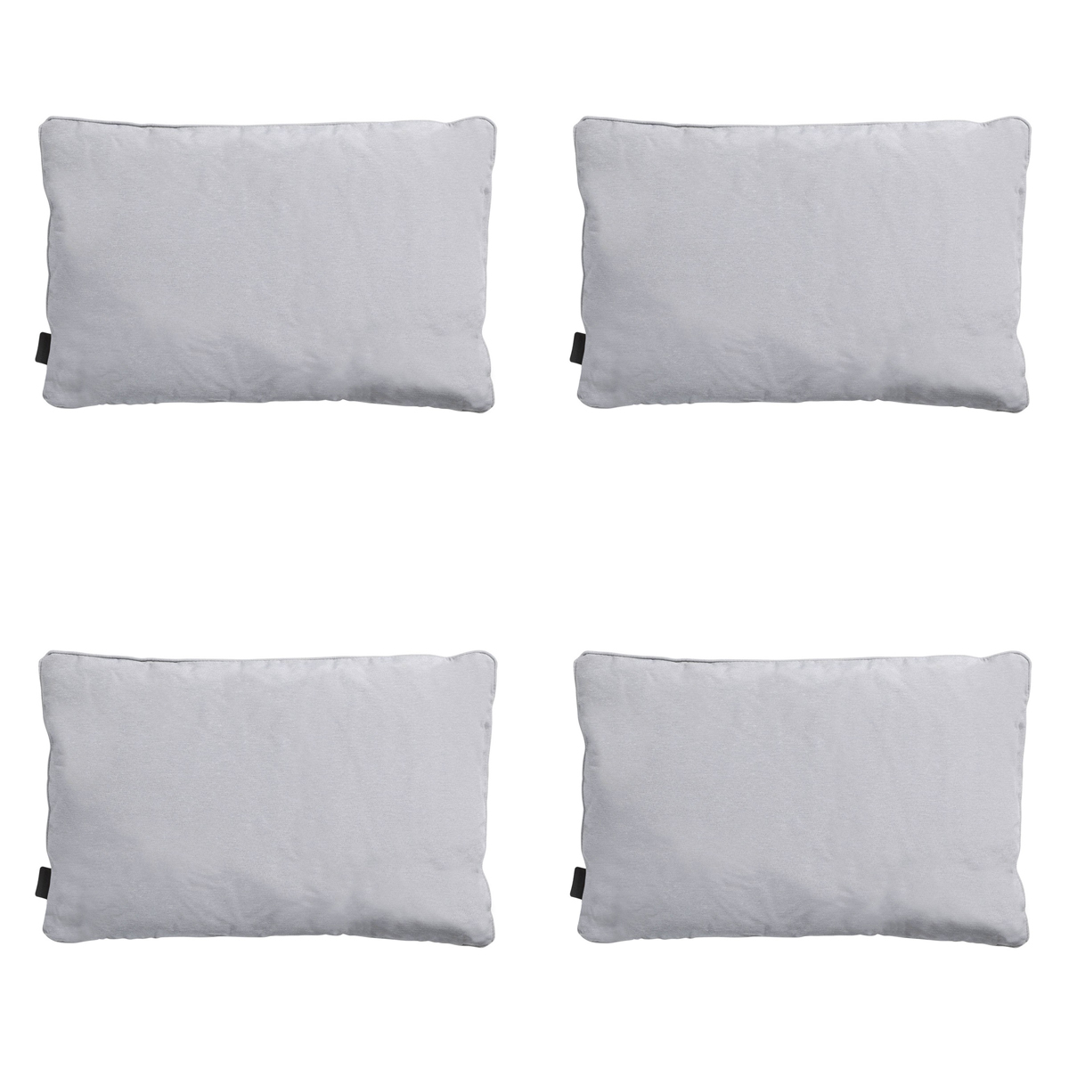 Madison -  Sierkussen Panama light grey - Ca. 40x60 cm - Set van 4