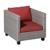 Madison -  Lounge Profi-Line Zitkussen Manchester red - Ca. 73x73 cm - Set van 2