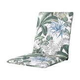 Madison -  Stapelstoelkussen Bliss blue - Ca. 97x49 cm - Set van 4