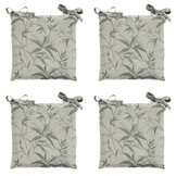 Madison -  Zitkussen Toscane Palma natural - Ca. 46x46 cm - Set van 4