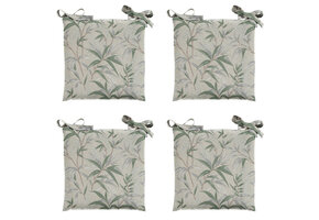 Madison -  Zitkussen Toscane Palma natural - Ca. 46x46 cm - Set van 4