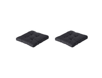 Madison -  Florance Zitkussen Basic black - Ca. 60x60 cm - Set van 2