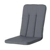 Madison -  Tuinkussen Exelsior/primero/Balero  Rib grey - Ca. 110x48 cm - Set van 4
