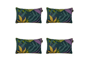 Madison -  Sierkussen Iven green - Ca. 30x50 cm - Set van 4