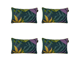 Madison -  Sierkussen Iven green - Ca. 30x50 cm - Set van 4